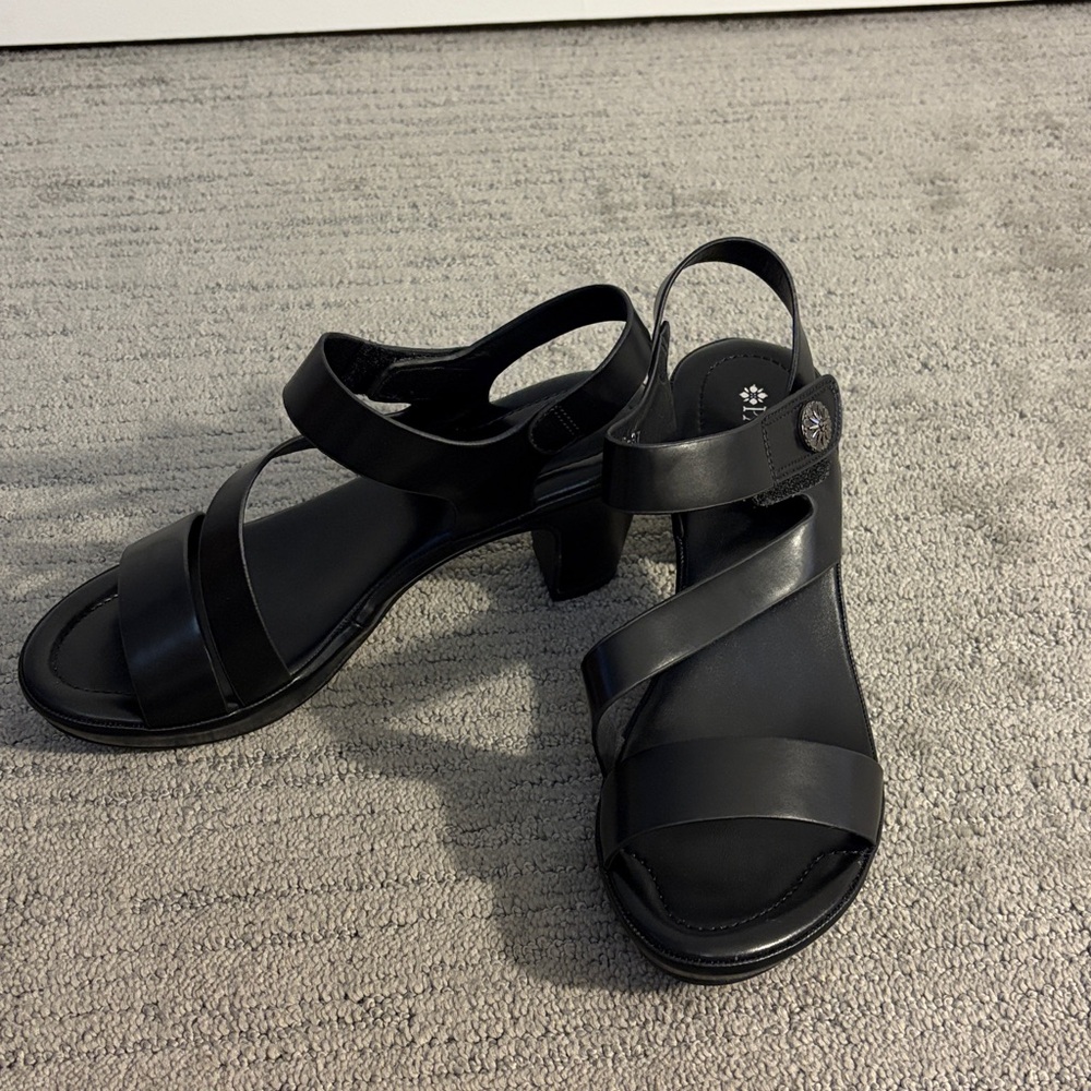 Patrizia Asymadade Black Women's Sandals
